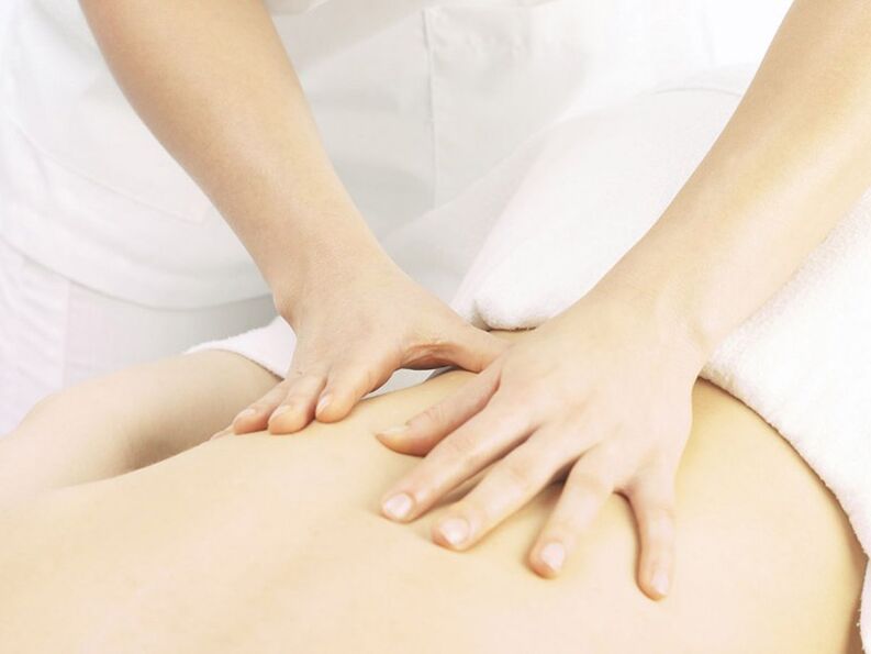 How to treat back pain in the waistband